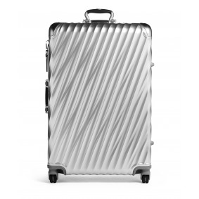 19 Degree Aluminium Extended Trip Checked Luggage 77,5cm Tumi Outelt Silver 98824-1776